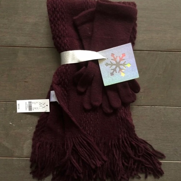 New York & Company Accessories New York Company Scarf And Gloves